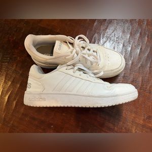 Adidas White Sneakers Size 8 Women’s Shoes Classic Tennis